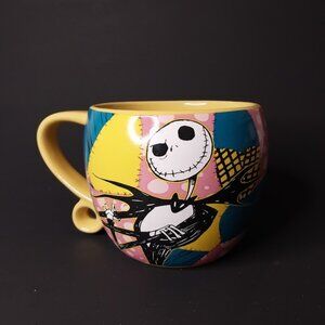 Disney The Nightmare Before Christmas Jack and Sally Patchwork Mug